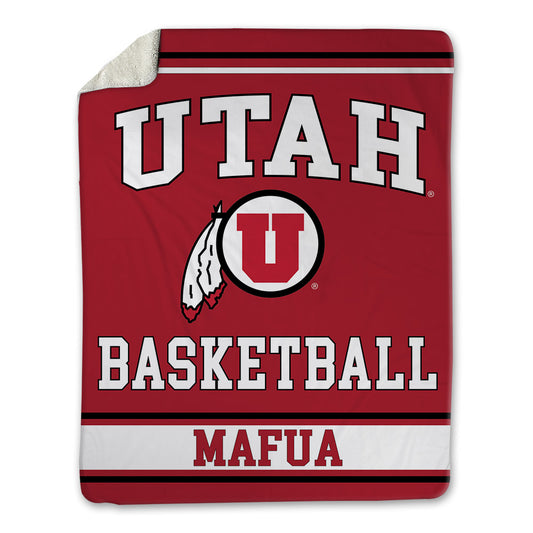 Utah - NCAA Women's Basketball : Kamryn Mafua - Blanket-0