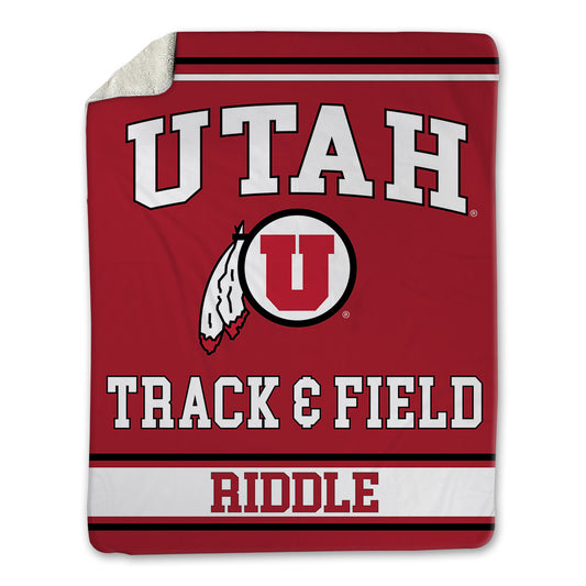 Utah - NCAA Women's Track & Field : Kinzlee Riddle - Blanket-0