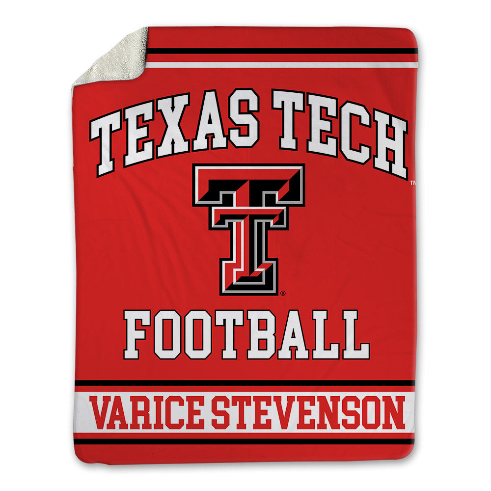 Texas Tech - NCAA Football : Marquez Varice Stevenson - Blanket-0