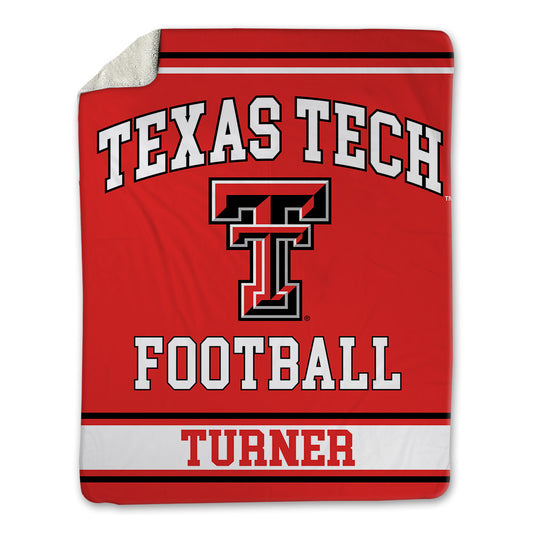 Texas Tech - NCAA Football : Tyson Turner - Blanket-0