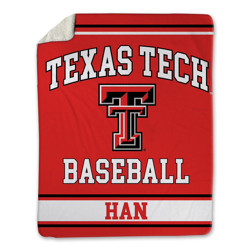 Texas Tech - NCAA Baseball : Heeryun Han - Blanket-0