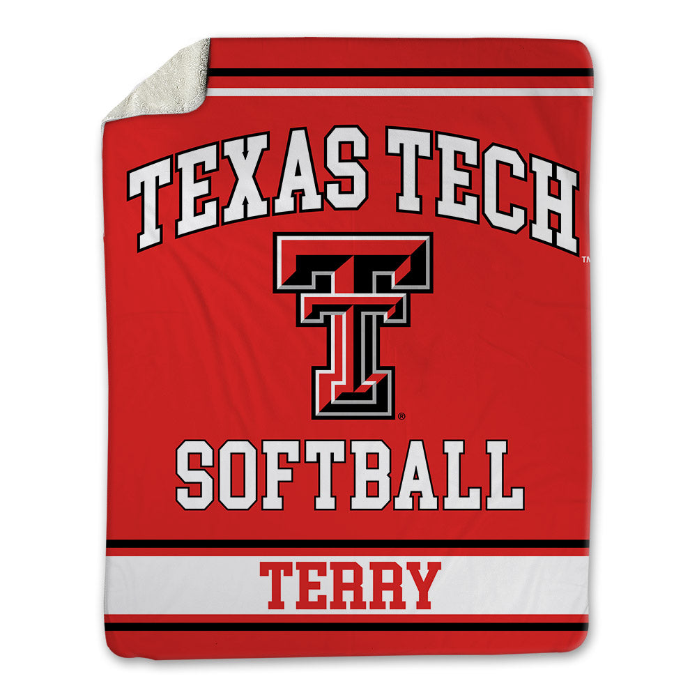 Texas Tech - NCAA Softball : Kaitlyn Terry - Blanket-0