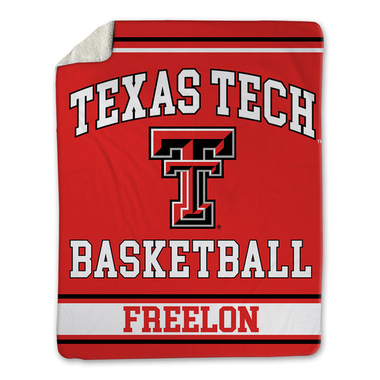 Texas Tech - NCAA Women's Basketball : Kilah Freelon - Blanket-0