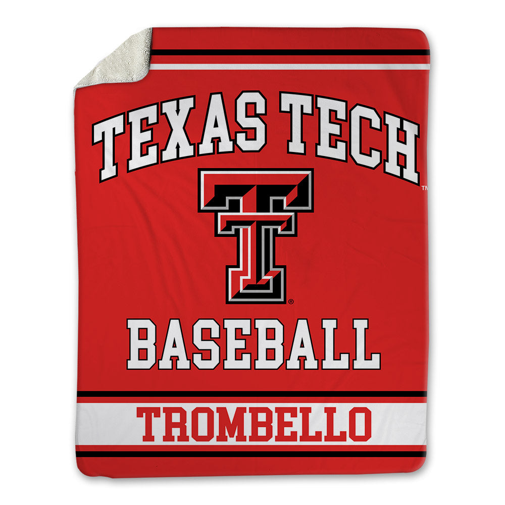 Texas Tech - NCAA Baseball : Brady Trombello - Blanket-0