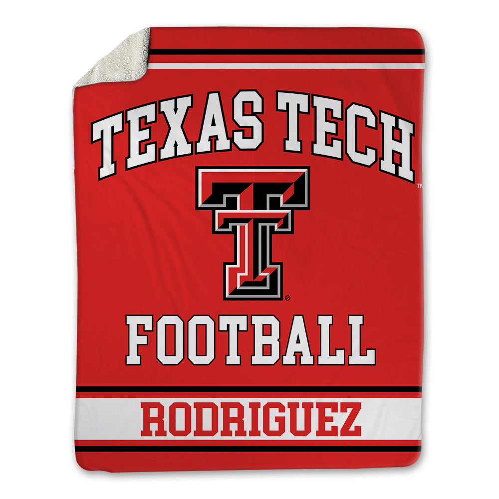 Texas Tech - NCAA Football : Jacob Rodriguez - Blanket-0