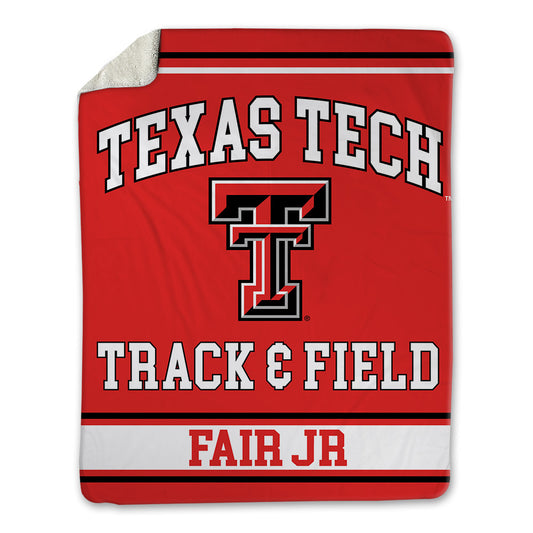 Texas Tech - NCAA Men's Track & Field : Brian Fair Jr - Blanket-0