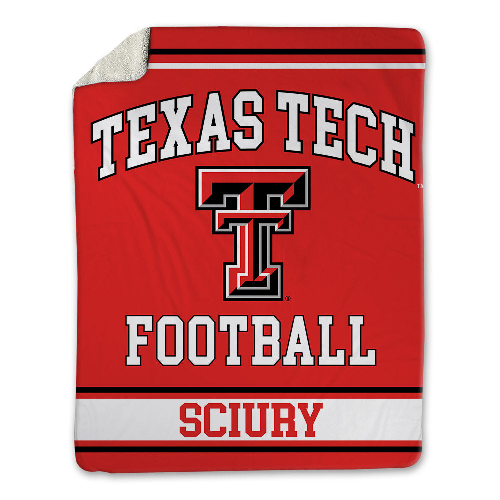 Texas Tech - NCAA Football : Vinny Sciury - Blanket-0