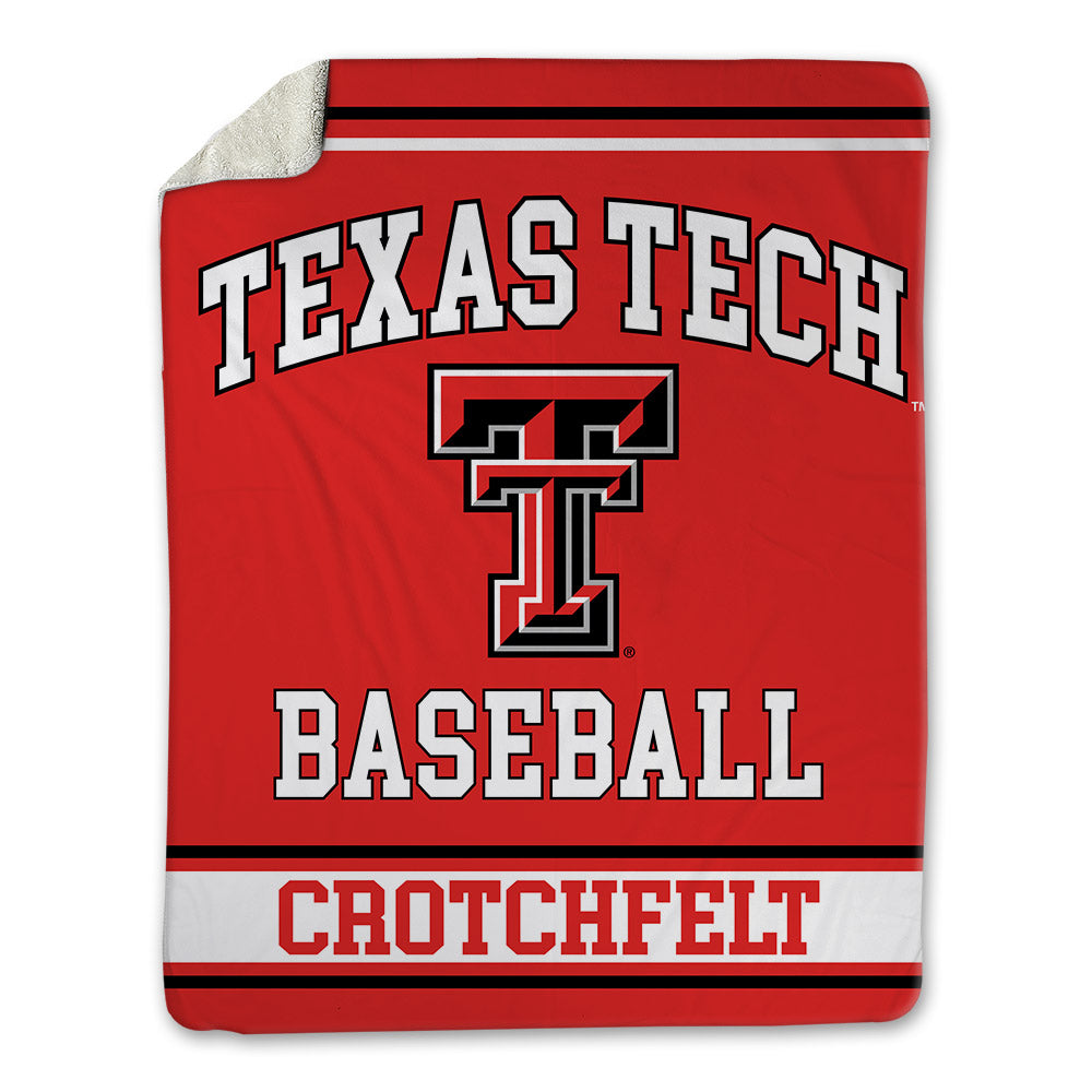 Texas Tech - NCAA Baseball : Zach Crotchfelt - Blanket-0