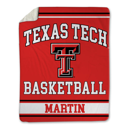 Texas Tech - NCAA Women's Basketball : Kalysta Martin - Blanket-0
