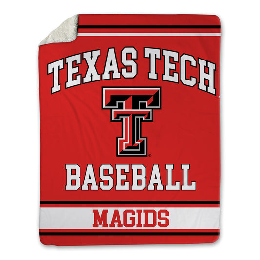 Texas Tech - NCAA Baseball : William Magids - Blanket-0