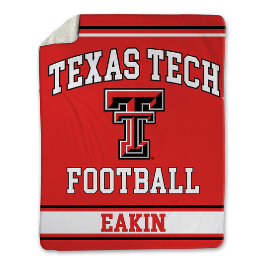 Texas Tech - NCAA Football : Coy Eakin - Blanket-0