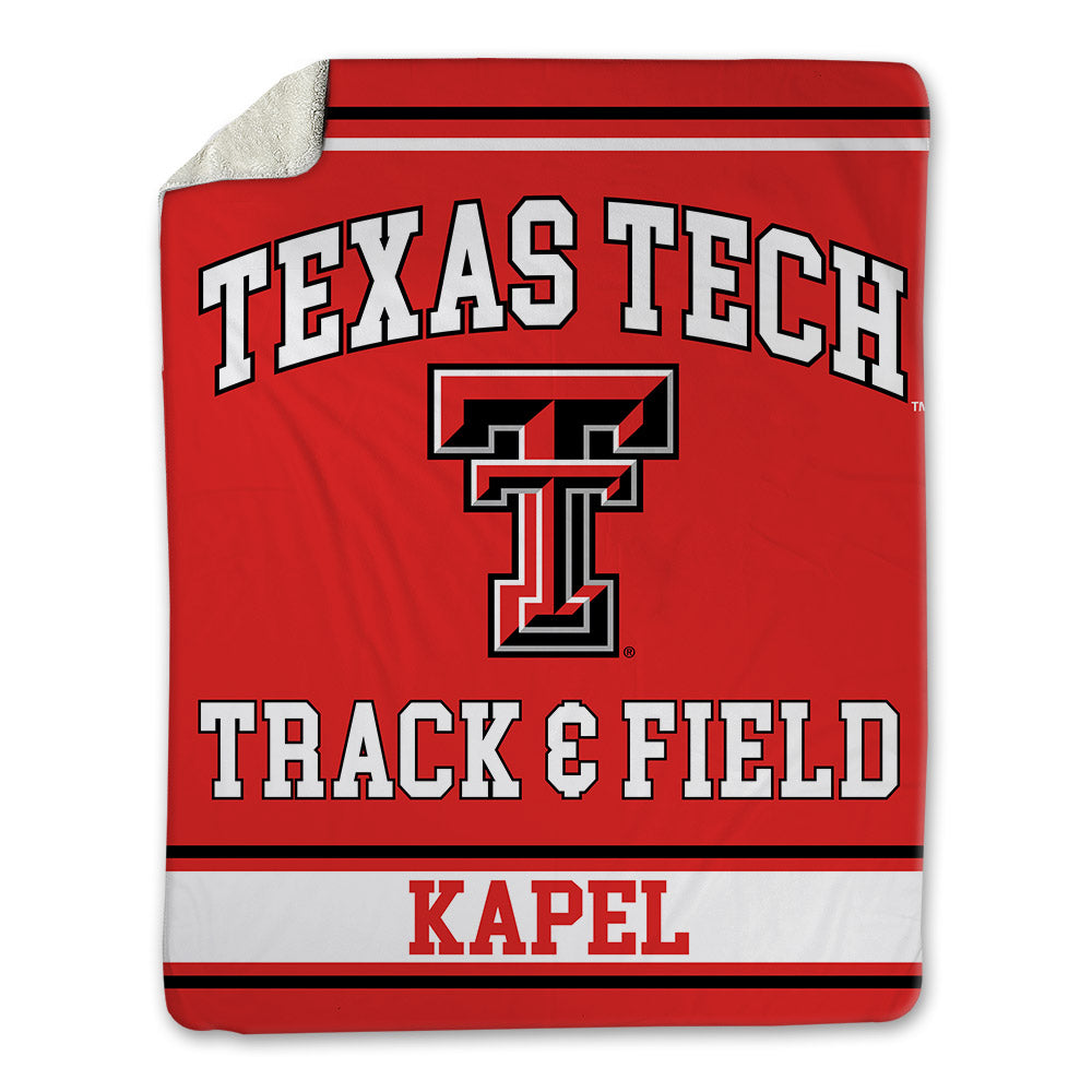 Texas Tech - NCAA Men's Track & Field : Nathan Kapel - Blanket-0