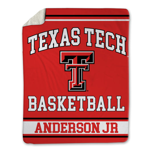 Texas Tech - NCAA Men's Basketball : Chris Anderson Jr - Blanket-0