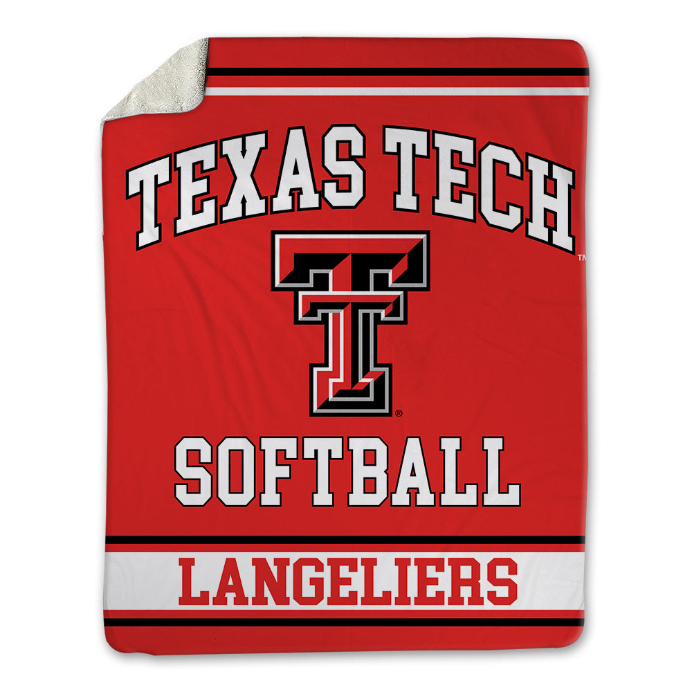 Texas Tech - NCAA Softball : Alexa Langeliers - Blanket-0