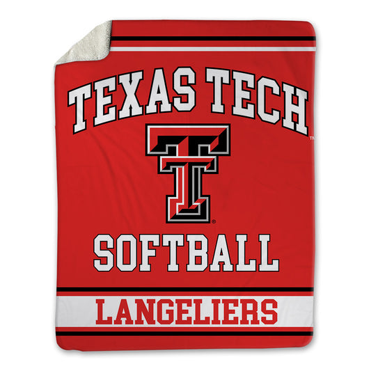 Texas Tech - NCAA Softball : Alexa Langeliers - Blanket-0
