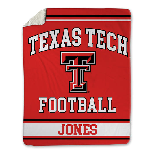 Texas Tech - NCAA Football : Bryson Jones - Blanket-0
