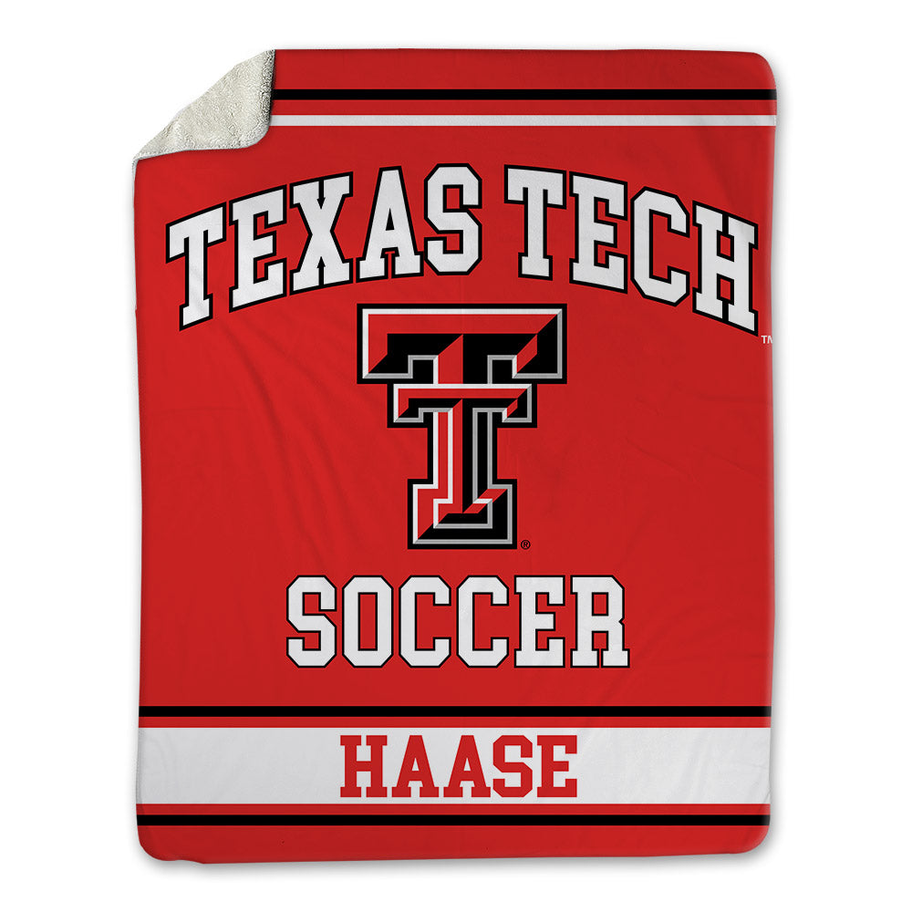 Texas Tech - NCAA Women's Soccer : Skylar Haase - Blanket-0