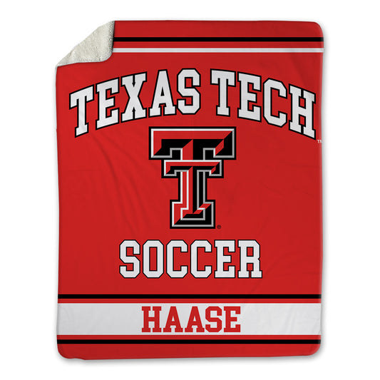 Texas Tech - NCAA Women's Soccer : Skylar Haase - Blanket-0