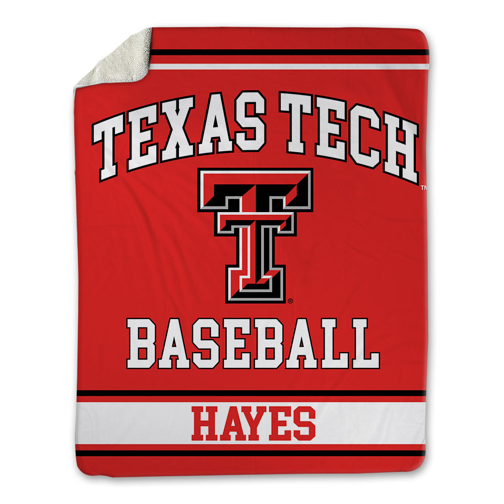 Texas Tech - NCAA Baseball : Adam Hayes - Blanket-0