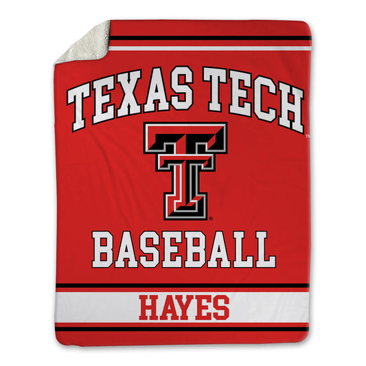 Texas Tech - NCAA Baseball : Adam Hayes - Blanket-0