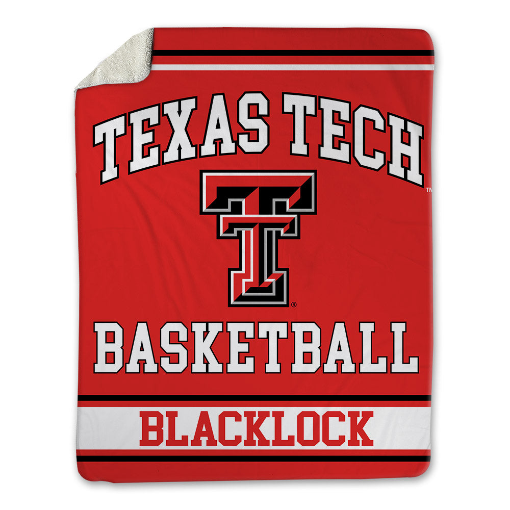 Texas Tech - NCAA Women's Basketball : Adlee Blacklock - Blanket-0