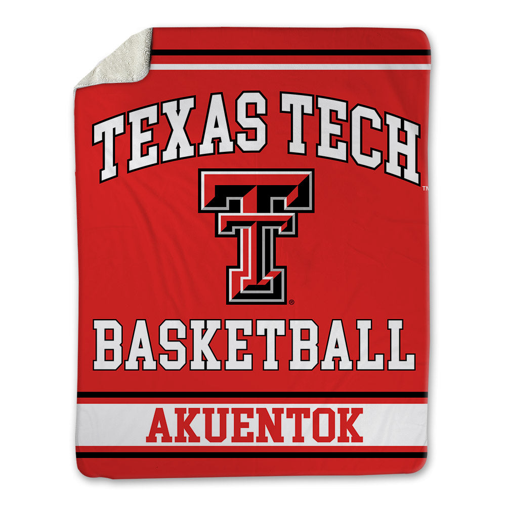 Texas Tech - NCAA Men's Basketball : Marial Akuentok - Blanket-0