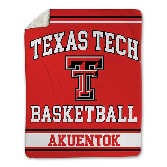 Texas Tech - NCAA Men's Basketball : Marial Akuentok - Blanket-0
