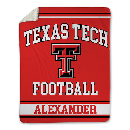 Texas Tech - NCAA Football : Roy Alexander - Blanket-0