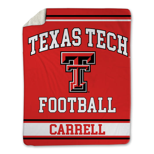 Texas Tech - NCAA Football : Sam Carrell - Blanket-0