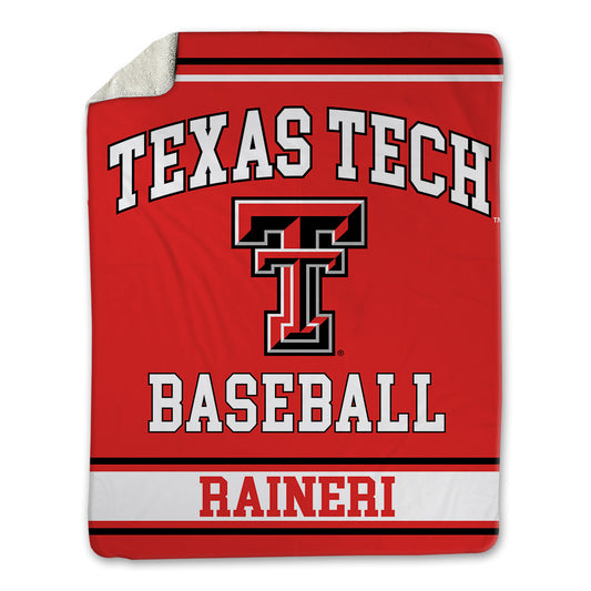 Texas Tech - NCAA Baseball : Kaysen Raineri - Blanket-0