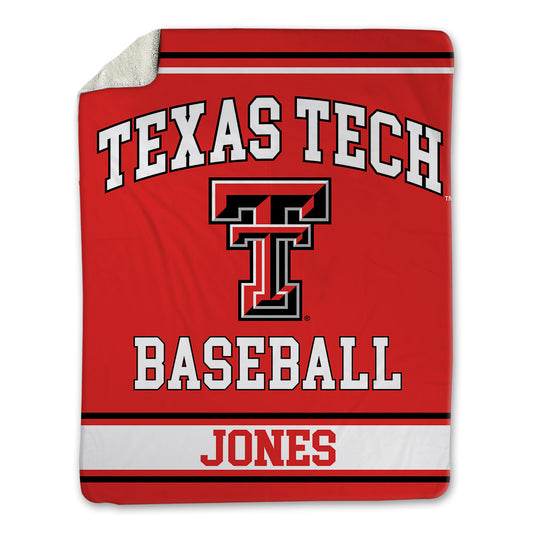 Texas Tech - NCAA Baseball : Ryan Jones - Blanket-0