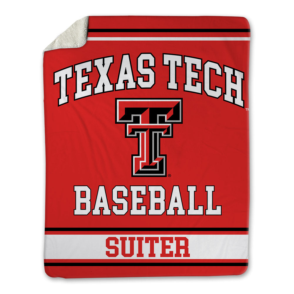Texas Tech - NCAA Baseball : Bryce Suiter - Blanket-0