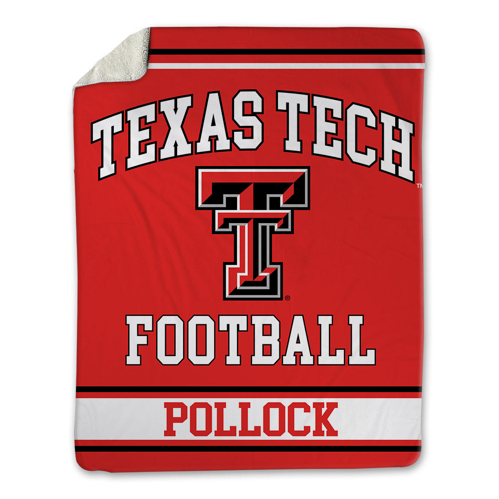 Texas Tech - NCAA Football : Brice Pollock - Blanket-0