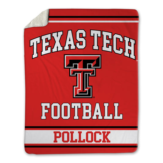 Texas Tech - NCAA Football : Brice Pollock - Blanket-0