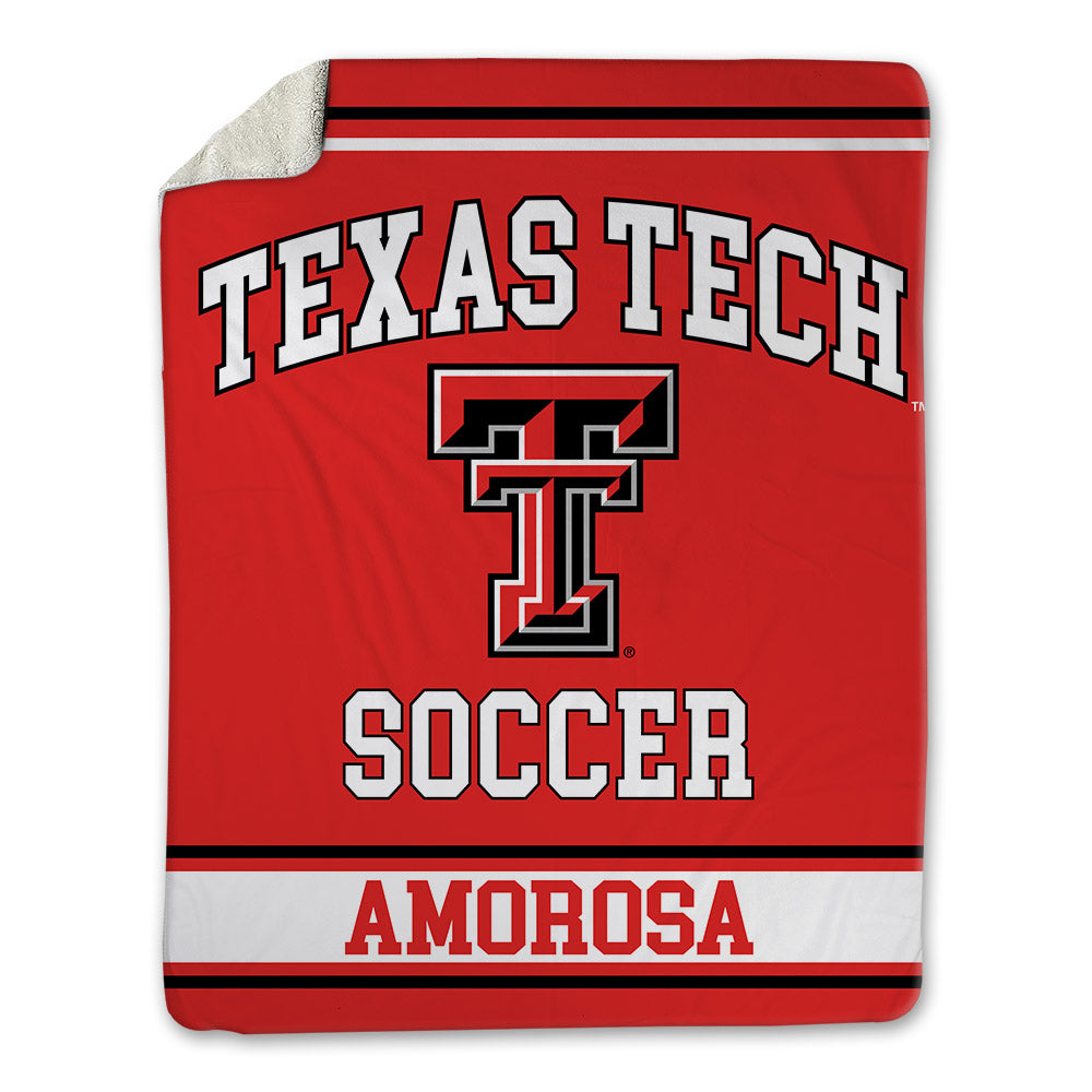 Texas Tech - NCAA Women's Soccer : Kaydee Amorosa - Blanket-0