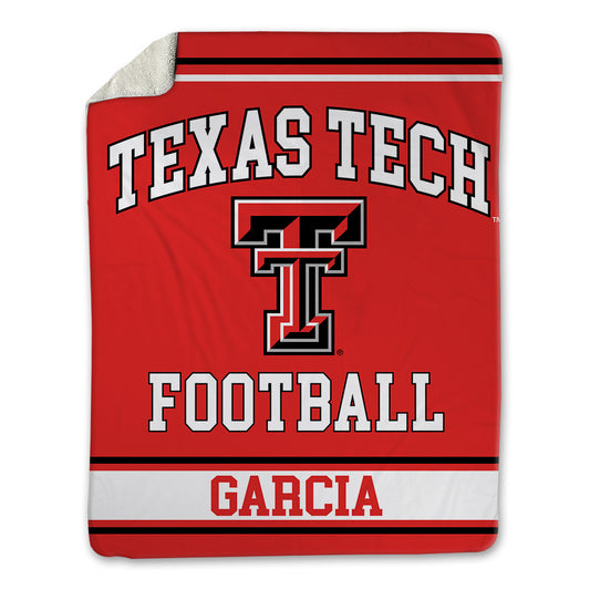 Texas Tech - NCAA Football : Gino Garcia - Blanket-0