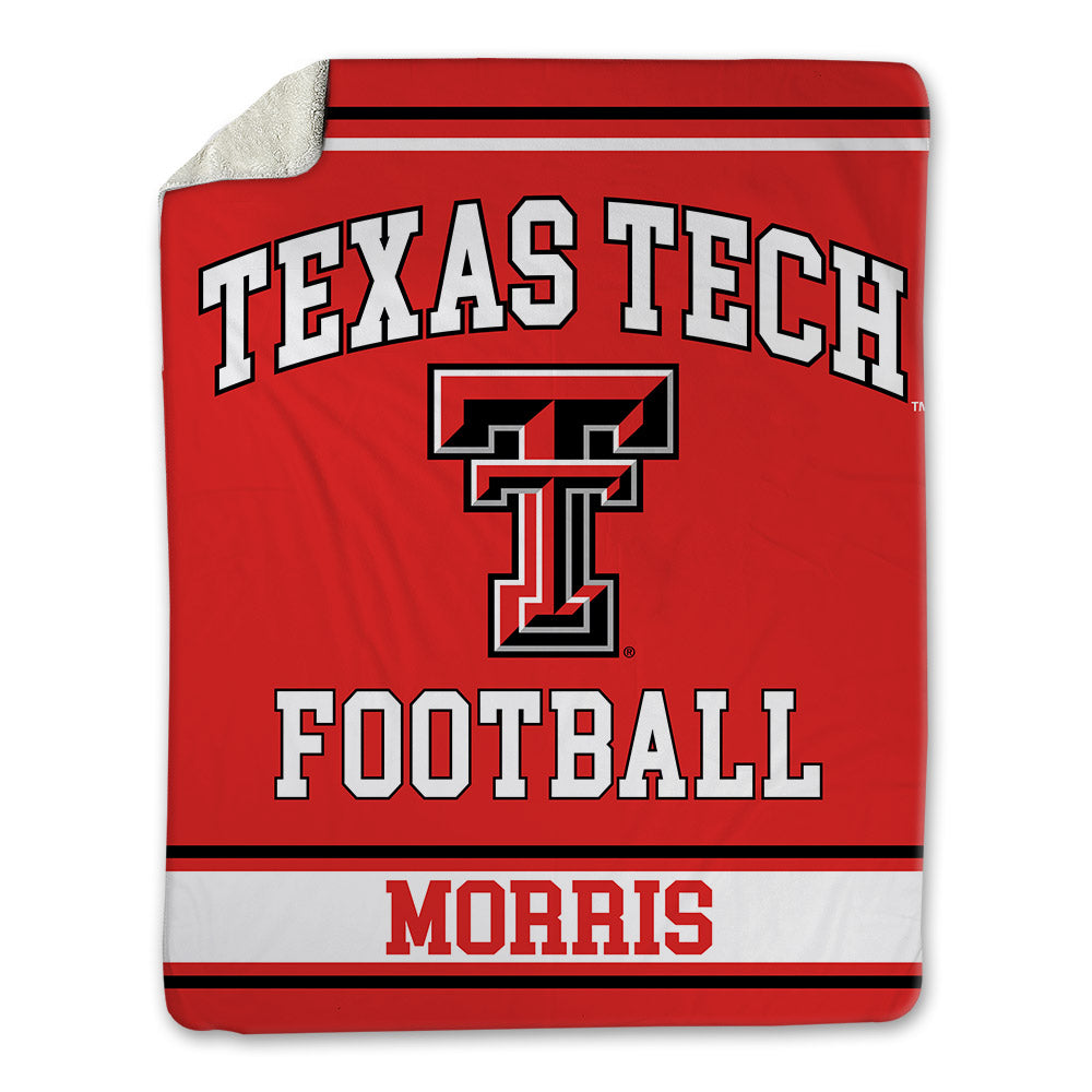Texas Tech - NCAA Football : Sammy Morris - Blanket-0