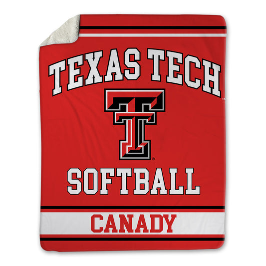 Texas Tech - NCAA Softball : NiJaree Canady - Blanket-0