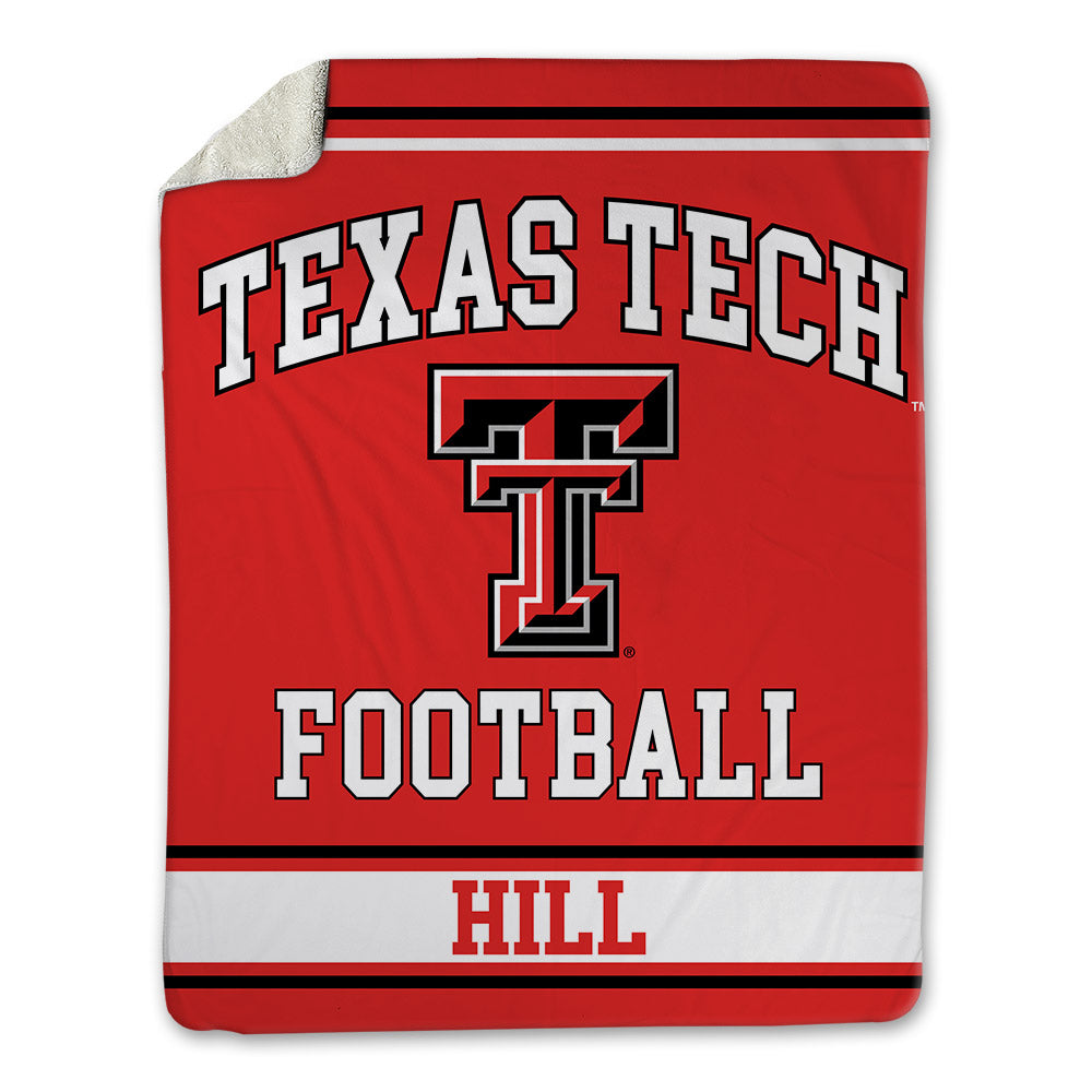 Texas Tech - NCAA Football : Adam Hill - Blanket-0