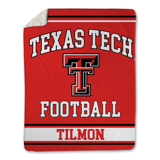 Texas Tech - NCAA Football : Terrell Tilmon - Blanket-0
