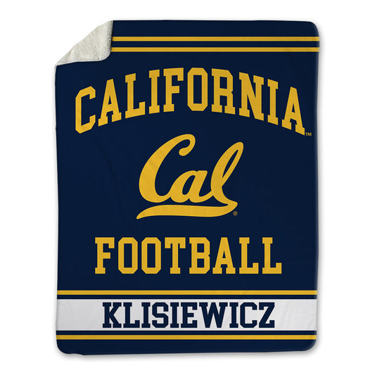 UC Berkeley - NCAA Football : Michael Klisiewicz - Blanket-0