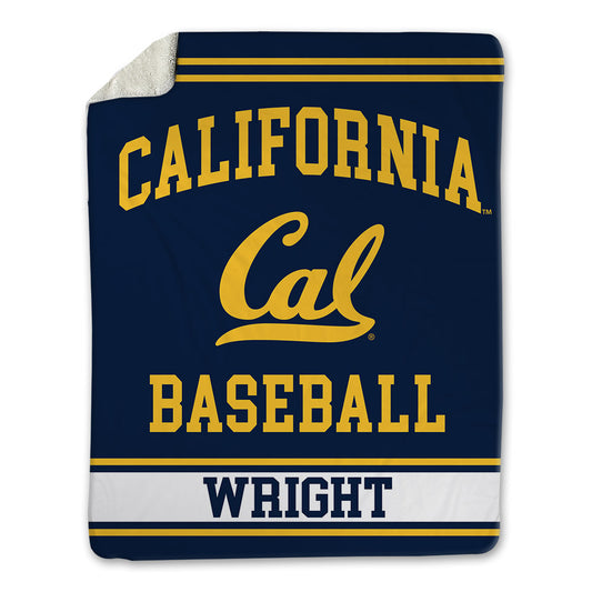 UC Berkeley - NCAA Baseball : Jett Wright - Blanket-0