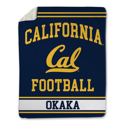 UC Berkeley - NCAA Football : Odera Okaka - Blanket-0