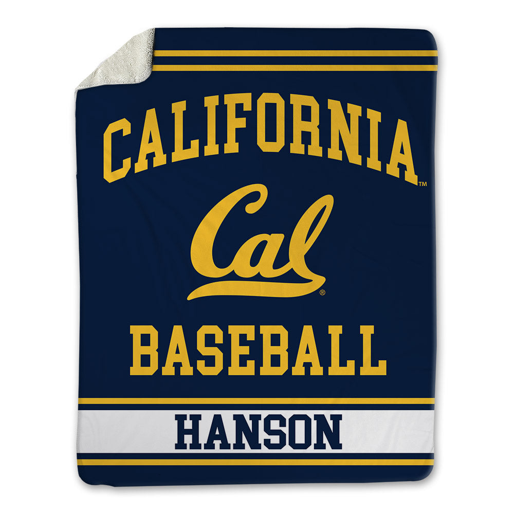 UC Berkeley - NCAA Baseball : Joshua Hanson - Blanket-0