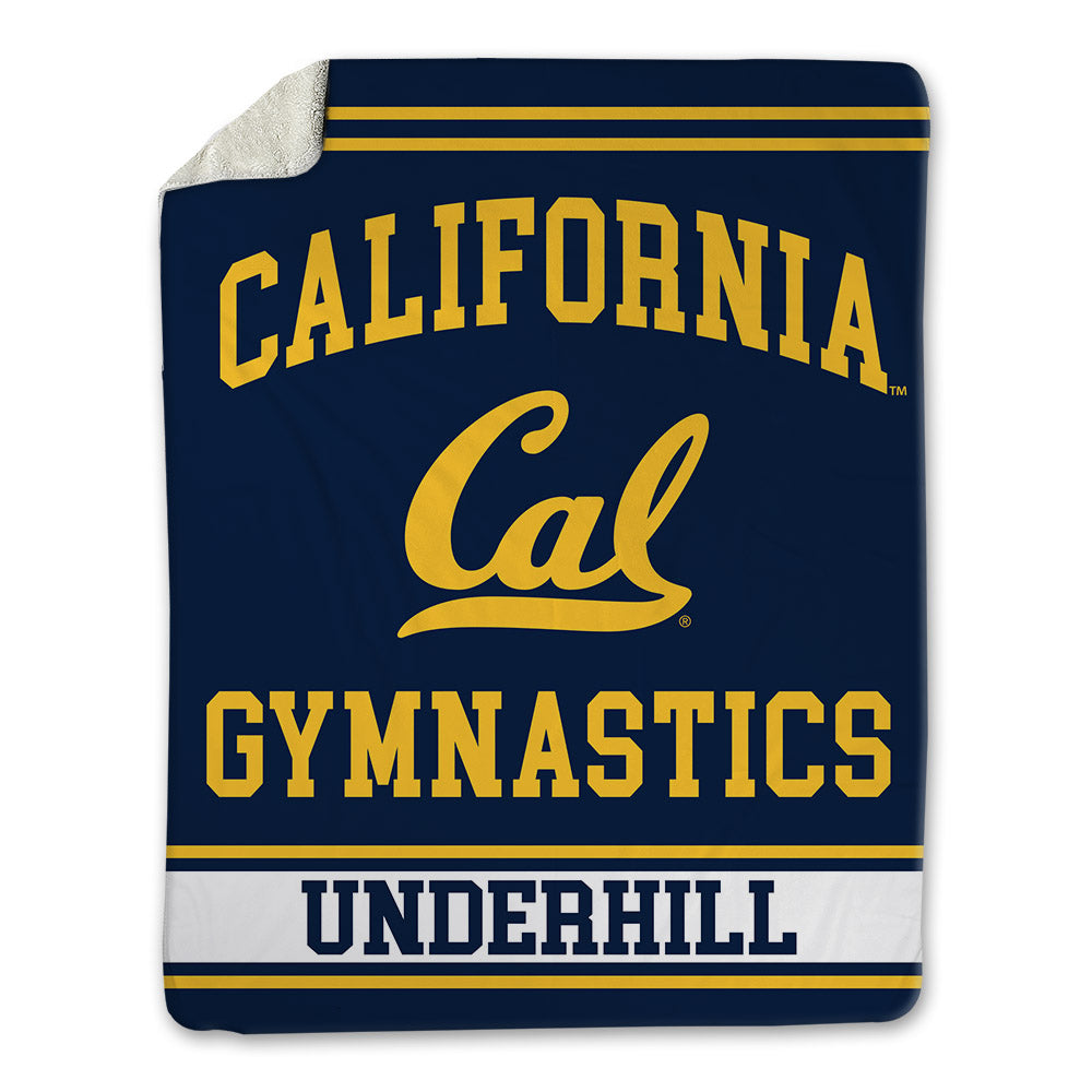 UC Berkeley - NCAA Men's Gymnastics : Nathan Underhill - Blanket-0