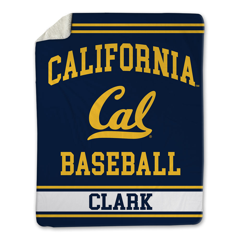 UC Berkeley - NCAA Baseball : Cole Clark - Blanket-0