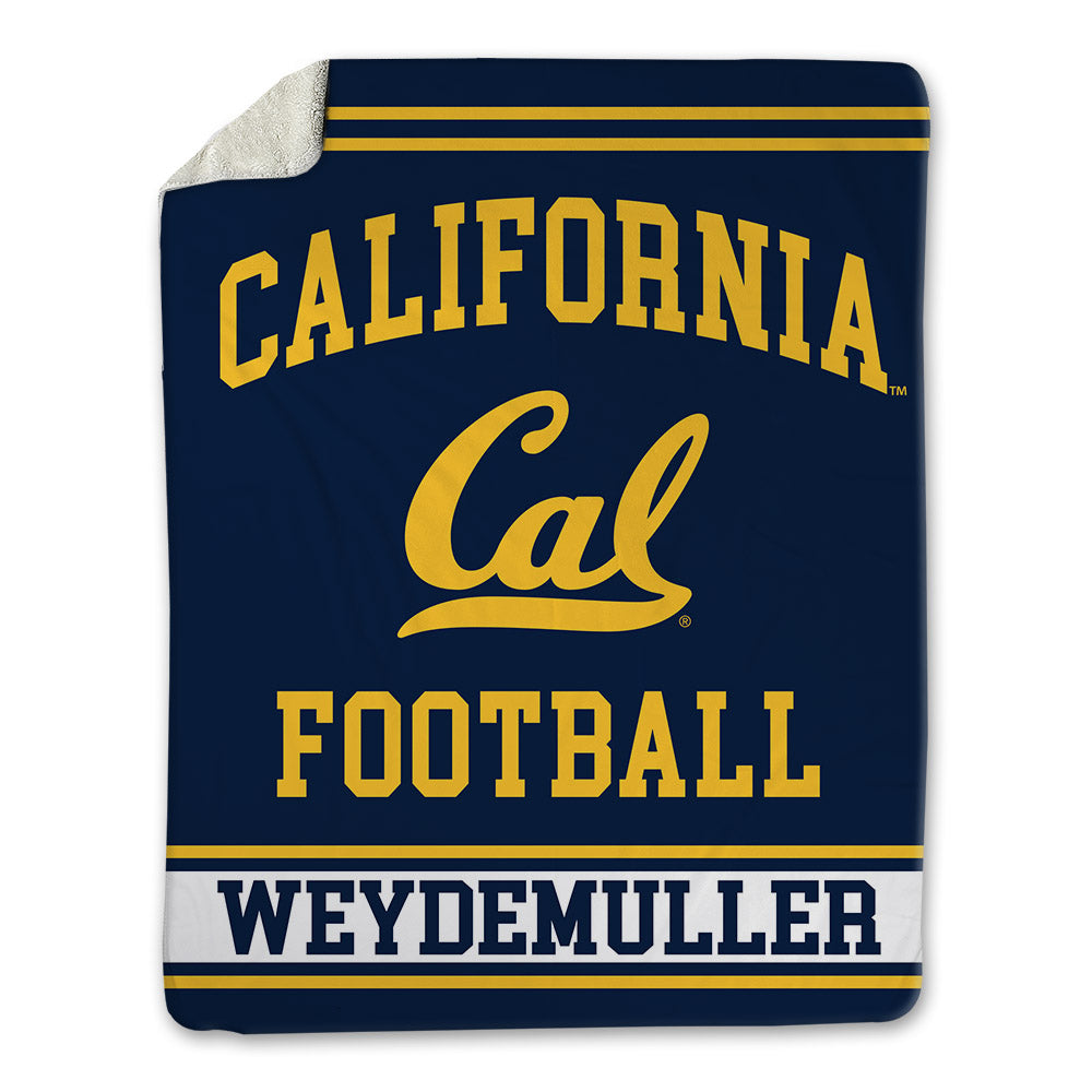 UC Berkeley - NCAA Football : Tobey Weydemuller - Blanket-0