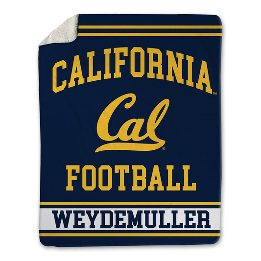 UC Berkeley - NCAA Football : Tobey Weydemuller - Blanket-0