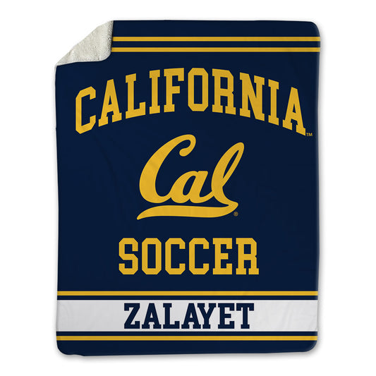 UC Berkeley - NCAA Men's Soccer : Malcolm Zalayet - Blanket-0