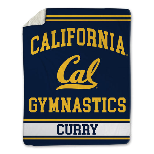 UC Berkeley - NCAA Men's Gymnastics : Khalen Curry - Blanket-0